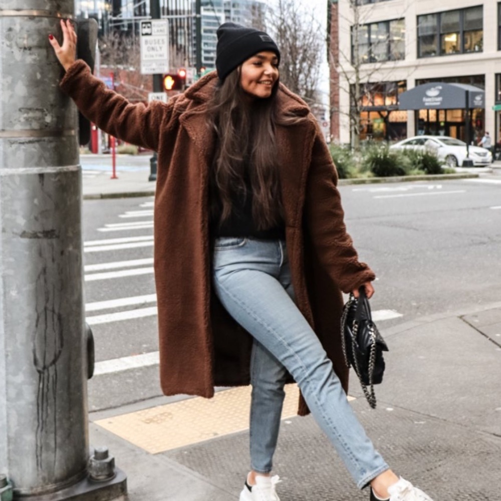 Brown Teddy Coat